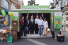 Councillors and staff in Redhill town centre for the Environment Campaign